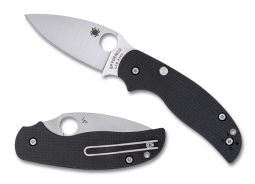 Spyderco Knives Sage 6 C123CFBCLP Carbon Fiber CPM S30V Steel Pocket Knife