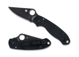Spyderco Knives Para 3 C223GMCBKP Black G-10 CPM MagnaCut Stainless Pocket Knife