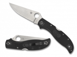 Spyderco Knives Stretch 2 XL Lockback C258PBK VG-10 Stainless Steel Black FRN