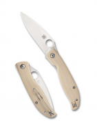 Spyderco Knives Mantra 4 C274GWP White G10 8Cr13MoV Stainless Steel Knife