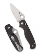Spyderco Knives ButtonUp Button Lock C275CFP Carbon Fiber 8Cr13MoV Steel Knife