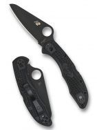 Spyderco Knives Salt 2 Lockback Black FRN H2 Stainless C88PBBK2 Pocket Knife