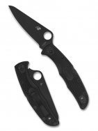 Spyderco Knives Pacific Salt 2 Lockback H2 Stainless C91PBBK2 Black Pocket Knife