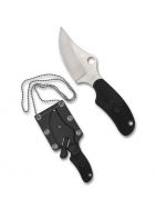 Spyderco Knives Ark Fixed Blade Knife Black FRN H1 Stainless FB35PBK