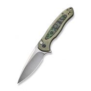 WE Knives Kitefin 19002N-2 Jungle Fat Carbon Titanium CPM20CV 1/157 Pocket Knife