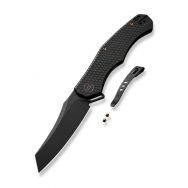 WE Knife RekkeR Frame Lock 22010G-1 Black Titanium 20CV Stainless Pocket Knives
