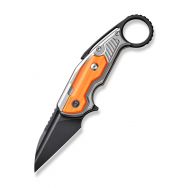 WE Knives Yardbird WE22021-1 Button Lock Titanium Orange G10 20CV Pocket Knife