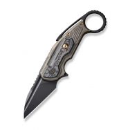 WE Knives Yardbird WE22021-2 Button Lock Titanium Rose Carbon 20CV Pocket Knife