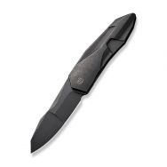 WE Knife Solid 22028-1 FrameLock Black Titanium CPM-20CV Stainless Pocket Knives