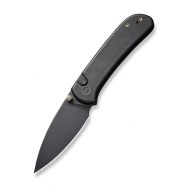 WE Knives Qubit Button Lock 22030F-1 Titanium CPM 20CV Stainless Pocket Knife
