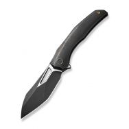 WE Knife Ignio Frame Lock WE22042B-1 Black Titanium 20CV Stainless Pocket Knives