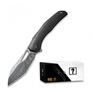 WE Knife Ignio Mystery Box 22042B-DS1MB Black Titanium Damasteel Knives