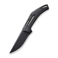 WE Knives Speedliner 22045C-1 Frame Lock Black Titanium 20CV Steel Pocket Knife