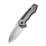 WE Knives Harpen FrameLock 23019-4 Gray Titanium CPM 20CV Stainless Pocket Knife