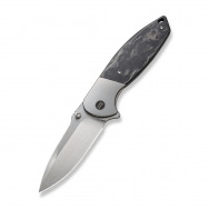 WE Knives Nitro OG 23035-1 Titanium Marble Carbon Fiber 20CV Steel Pocket Knife