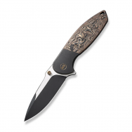 WE Knives Nitro OG 23035-2 Titanium Copper Carbon Fiber 20CV Steel Pocket Knife