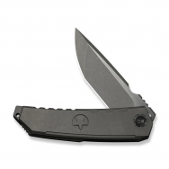 WE Knife Capstan 1/200 24047-2 Gray 6AL4V Titanium M390 Stainless Steel Knives