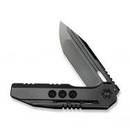 WE Knife Gunwale 1/200 24048-2 Polished Gray Titanium M390 Stainless Knives