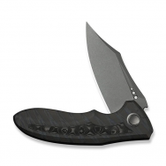 WE Knife VARG Frame Lock 25074-3 Tiger Stripe Titanium CPM MagnaCut Steel Knives