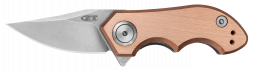 Zero Tolerance Knives SFO Frame Lock ZT 0022CU CPM-20CV Stainless Solid Copper
