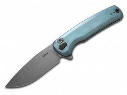 Zero Tolerance Button Lock ZT 0044BLU Blue Titanium CPM-S90V Stainless Knife