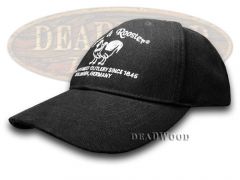 Hen & Rooster Black 100% Cotton Hat Baseball Cap