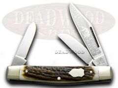 Bulldog 25th Anv Stockman Stag Pocket Knife 11661 Knives
