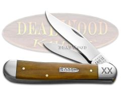 Case xx Copperhead Smooth Antique Bone 1/500 Stainless Pocket Knife