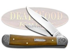 Case xx Copperhead Smooth Antique Bone Scrolled 1/300 Stainless Pocket Knife