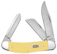 Case xx Knives Sowbelly Yellow Delrin Synthetic CS Steel 30118 Pocket Knife