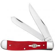 Case xx Trapper 45400 Red G10 Saturn Shield Stainless Pocket Knife