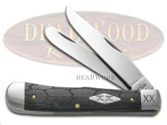 Case xx Trapper Knife Tortoise Shell Gray Bone 1/500 Stainless Pocket Knives