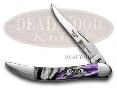 Case xx Knives Toothpick Purple Passion Genuine Corelon 1/500 Stainless 910096PP