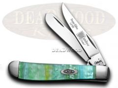Case xx Mini Trapper Knife Rainbow Genuine Corelon 1/500 Stainless Pocket 9207RB