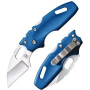 COLD STEEL Mini Tuff Lite Lockback 20MTB Knife 4034 Stainless Steel Blue Griv-Ex