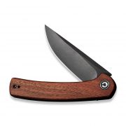 CIVIVI Mini Asticus C19026B-5 Knife Black 10Cr15CoMoV Stainless Cuibourtia Wood