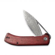 CIVIVI Riffle Liner Lock C2024DS-2 Knife Damascus Steel & Sandalwood
