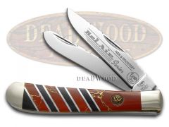 Hen & Rooster Trapper Knife Red Matrix Stone Bel Air Series Stainless 312BA/RM