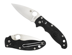 Spyderco Manix 2 Knife Black FRCP Handle BD1 Stainless C101PBK2 Pocket Knives