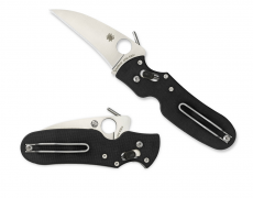 Spyderco Knives P'Kal Ball Lock Black G-10 S30V Stainless C103GP Pocket Knife