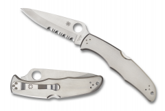 Spyderco Knives Endura 4 Lockback Stainless Steel VG-10 C10PS Pocket Knife