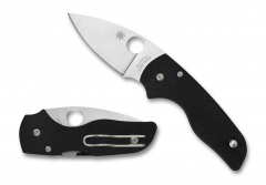 Spyderco Knives Lil Native Compression Lock Black G-10 CPM S30V Stainless C230GP