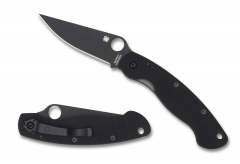 Spyderco Knives Military Black G-10 CPM S30V Stainless Pocket Knife C36GPBK
