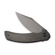 WE KNIFE Snick Frame Lock 19022F-5 Knife CPM 20CV Steel Titanium Green Micarta