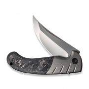 WE KNIFE Curvaceous Frame Lock 20012-1 Knife CPM 20CV Stainless & Carbon Fiber