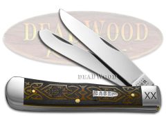 Case xx Trapper Knife Celtic Knot Antique Bone 1/500 Stainless 10743CK  Knives