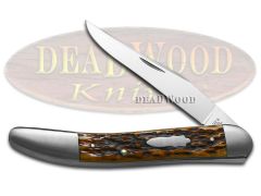 Case xx Knives Bose Premium Old Dog 10794 Brown Bone Stainless Pocket Knife