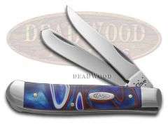Case xx Knives Mini Trapper Patriotic Kirinite Stainless Pocket Knife 11209