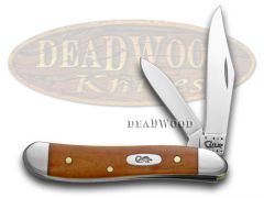 Case xx Knives Peanut Smooth Chestnut Bone Handle Stainless Pocket Knife 28702