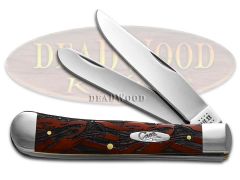 Case xx American Eagles Chestnut Bone Trapper 1/500 Stainless Pocket Knife